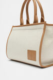 Framed Canvas Mini Tote  Natural  hi-res