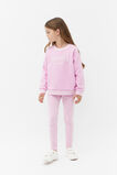 Core Terry Legging  Fairy Floss Stripe  hi-res