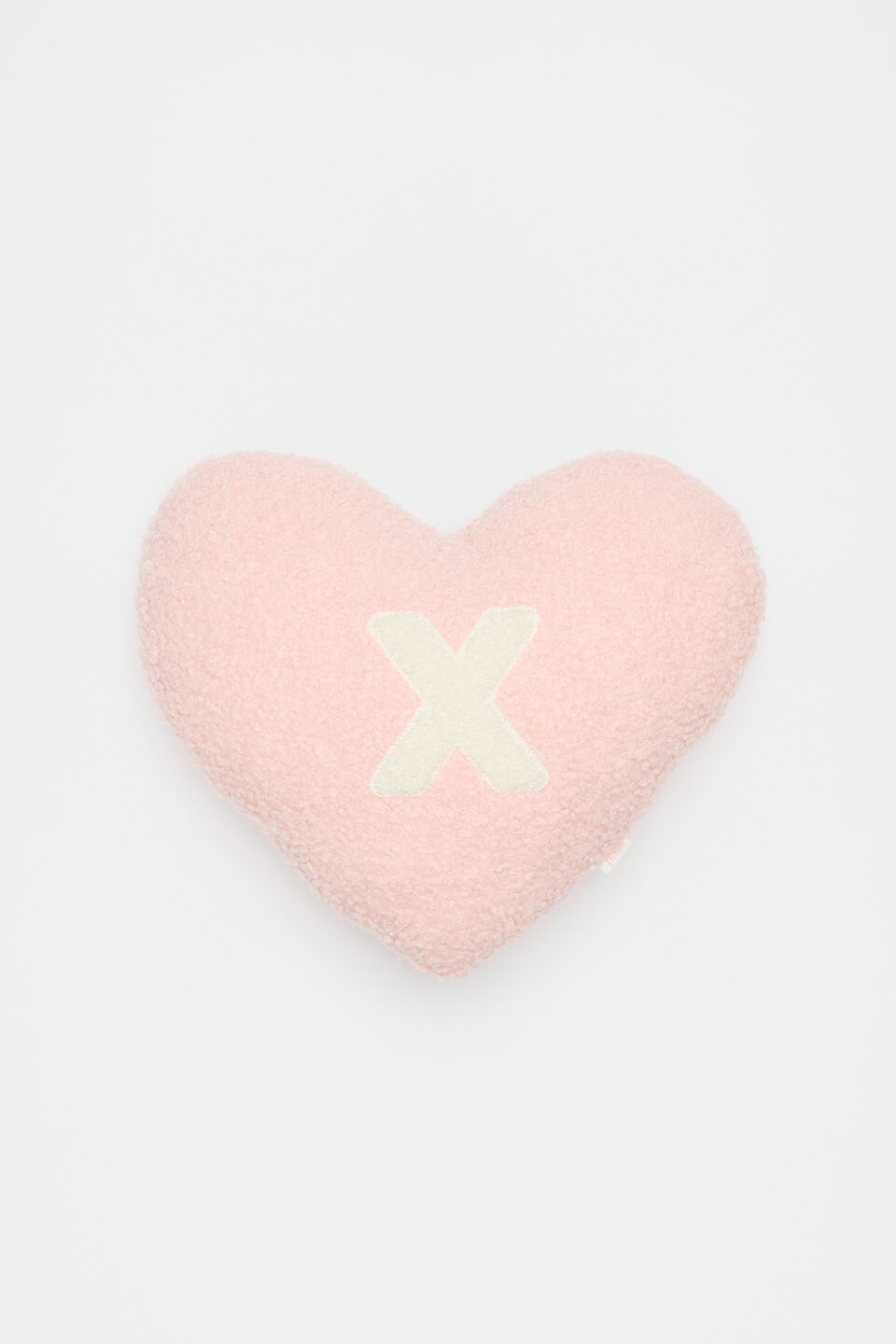 Heart Initial Cushion  X