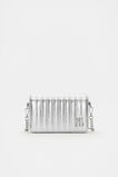 Metallic Clutch Bag  Silver  hi-res