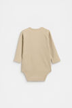 Logo Wrap Bodysuit  Neutral  hi-res
