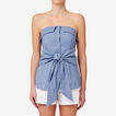 Sleeveless Tie Shirt    hi-res