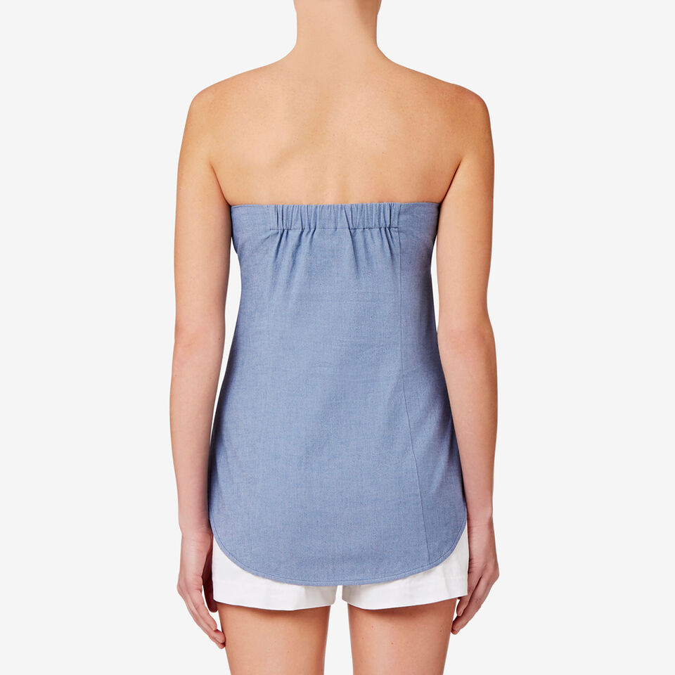 Sleeveless Tie Shirt  