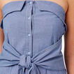 Sleeveless Tie Shirt    hi-res