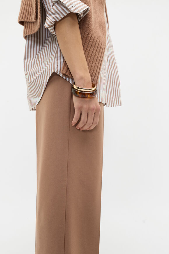 Gold And Tort Bangle Set  Tort  hi-res