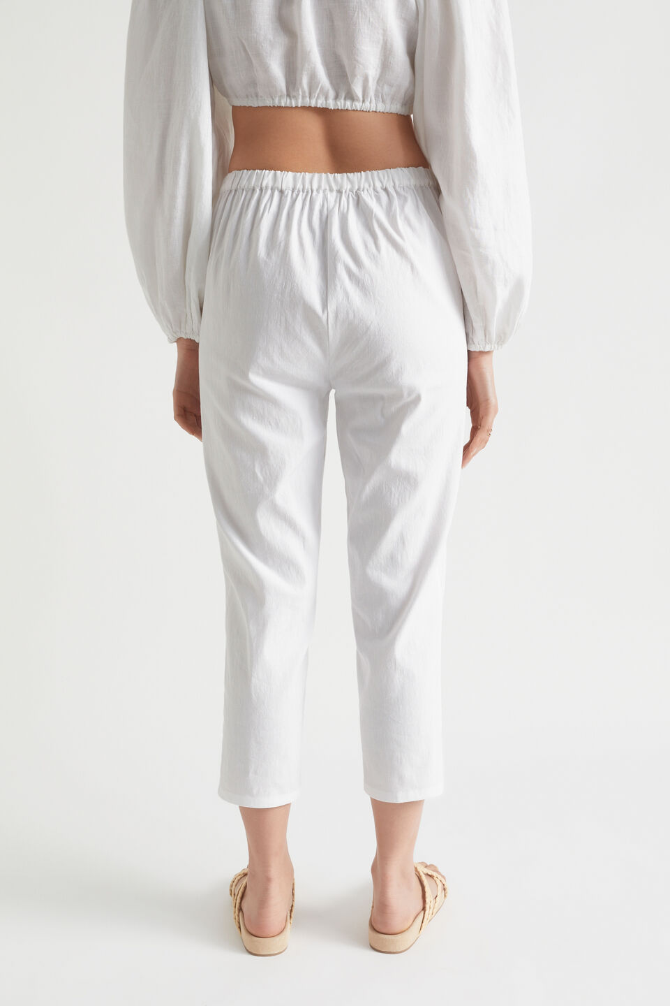 Slim Leg Pant  Whisper White