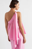 Voile Tie Shoulder Top  Pink Gin  hi-res