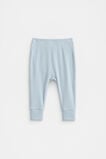 Core Rib Logo Legging  Blue Stripe  hi-res