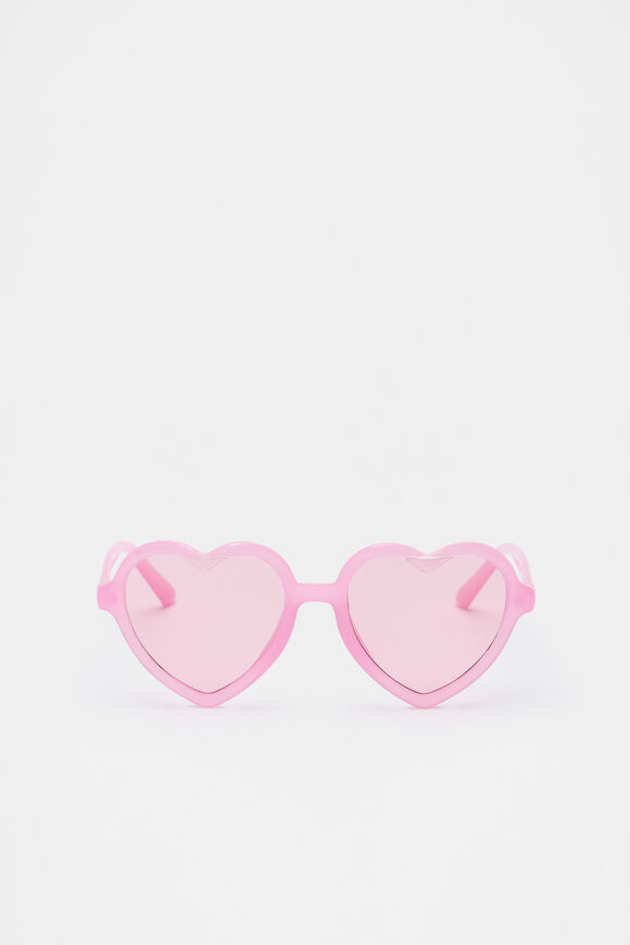 Heart Sunglasses  Pink  hi-res