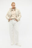 Textured Twist Sweat  Oat Twist  hi-res