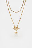 Sphere Pendant Necklace  Pearl  hi-res