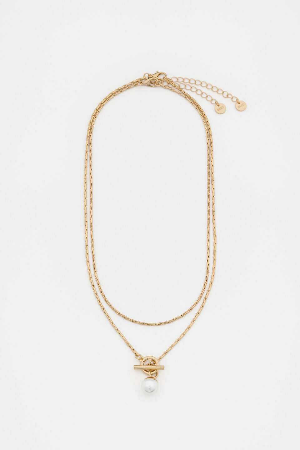 Sphere Pendant Necklace  Pearl