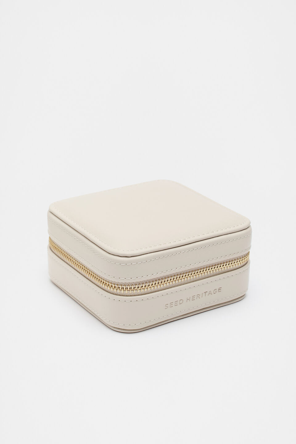 Square Jewellery Case  Oat