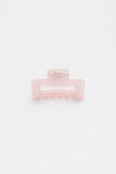 Mini Rectangle Hair Claw  Rose Petal  hi-res