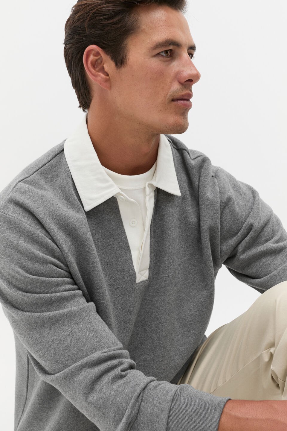 Winter Rugby  Vintage Grey Marle