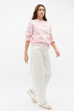 Oversized Stripe Top  Rose Petal Stripe  hi-res