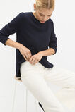 Textured Long Sleeve Top  Twilight Blue Twist  hi-res
