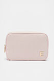 Initials Make Up Bag Rose Petal  E  hi-res