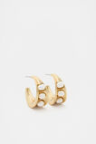 Sculpture Pearl Earring  Pearl  hi-res
