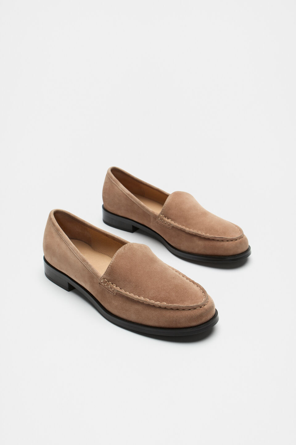 Nella Loafer  Amaretto Suede
