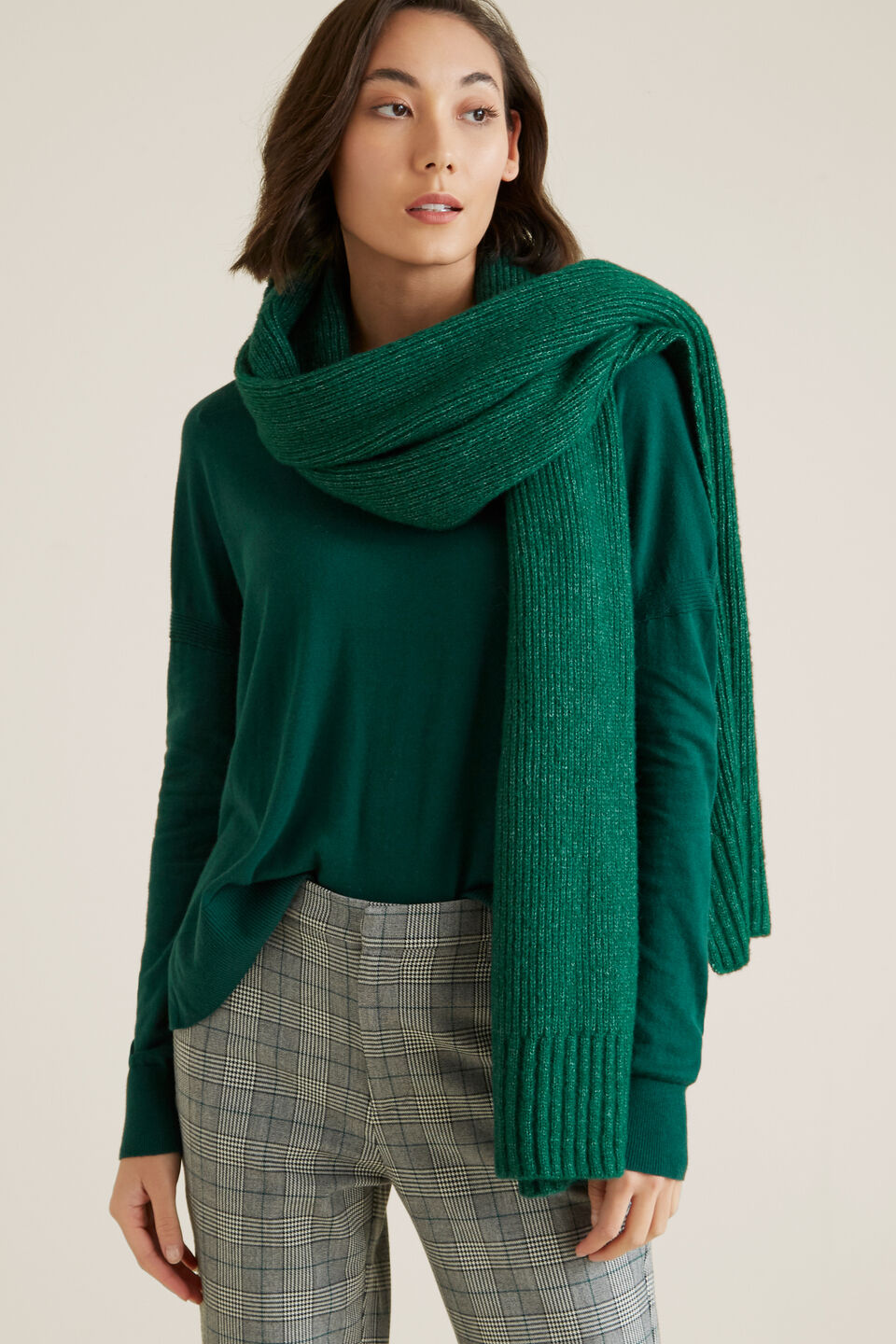 Simple Knit Scarf  