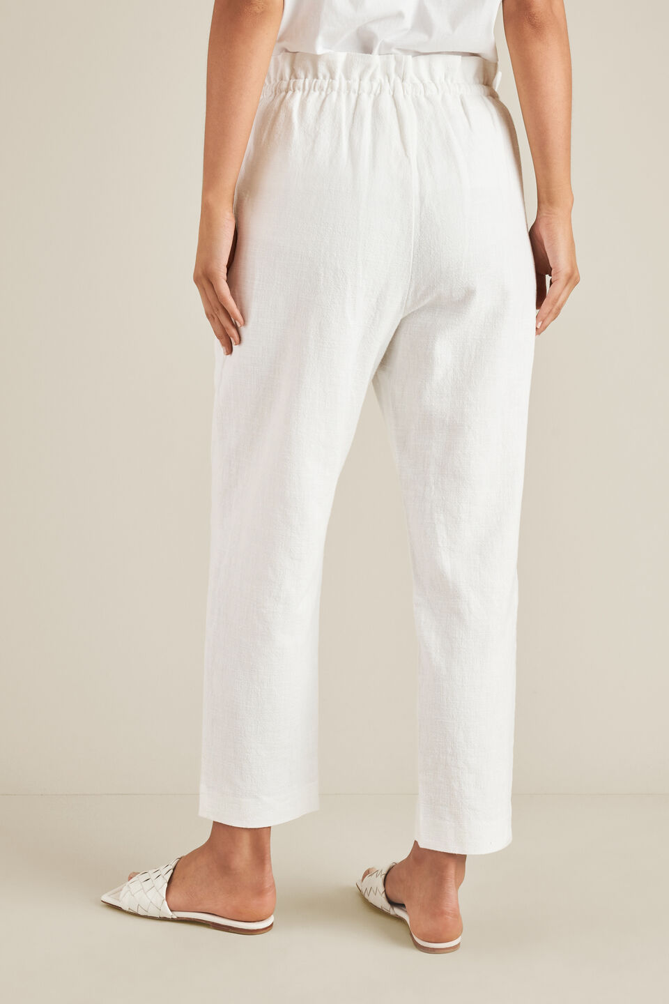 Tapered Paperbag Pant  