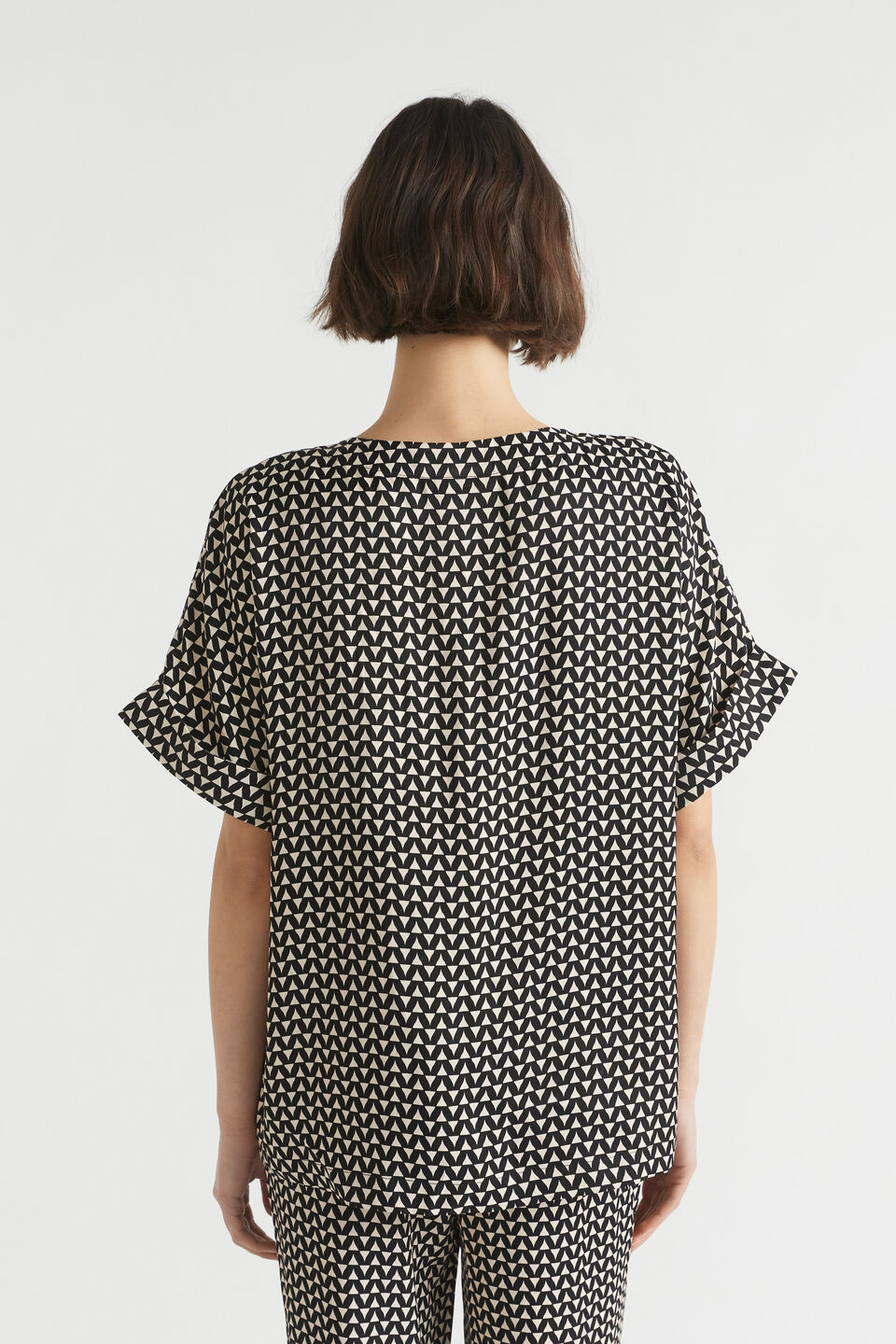 Geo Twill Top  Mini Geo
