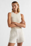 Cotton Knit Top  Frappe  hi-res