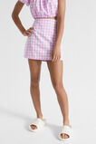 Check A Line Skirt  Soft Orchid  hi-res