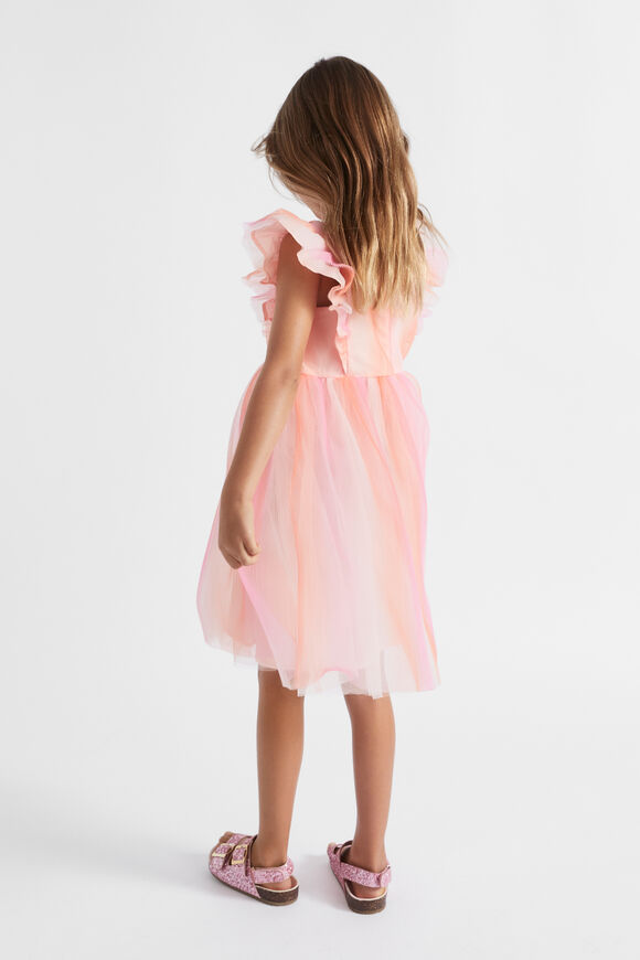 Crinkle Tulle Dress  Multi  hi-res