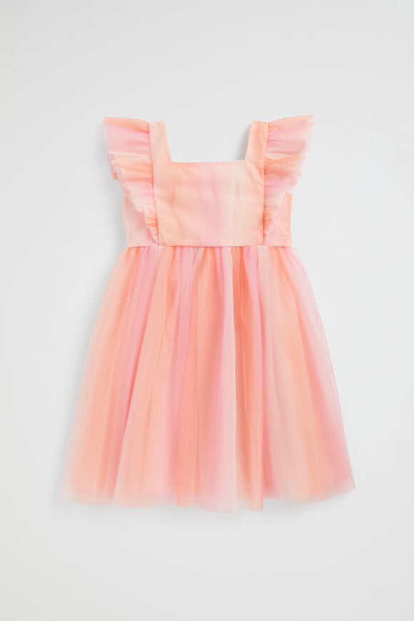 Crinkle Tulle Dress  Multi  hi-res