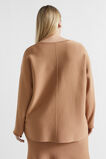 Crepe Cocoon Knit  Fudge  hi-res