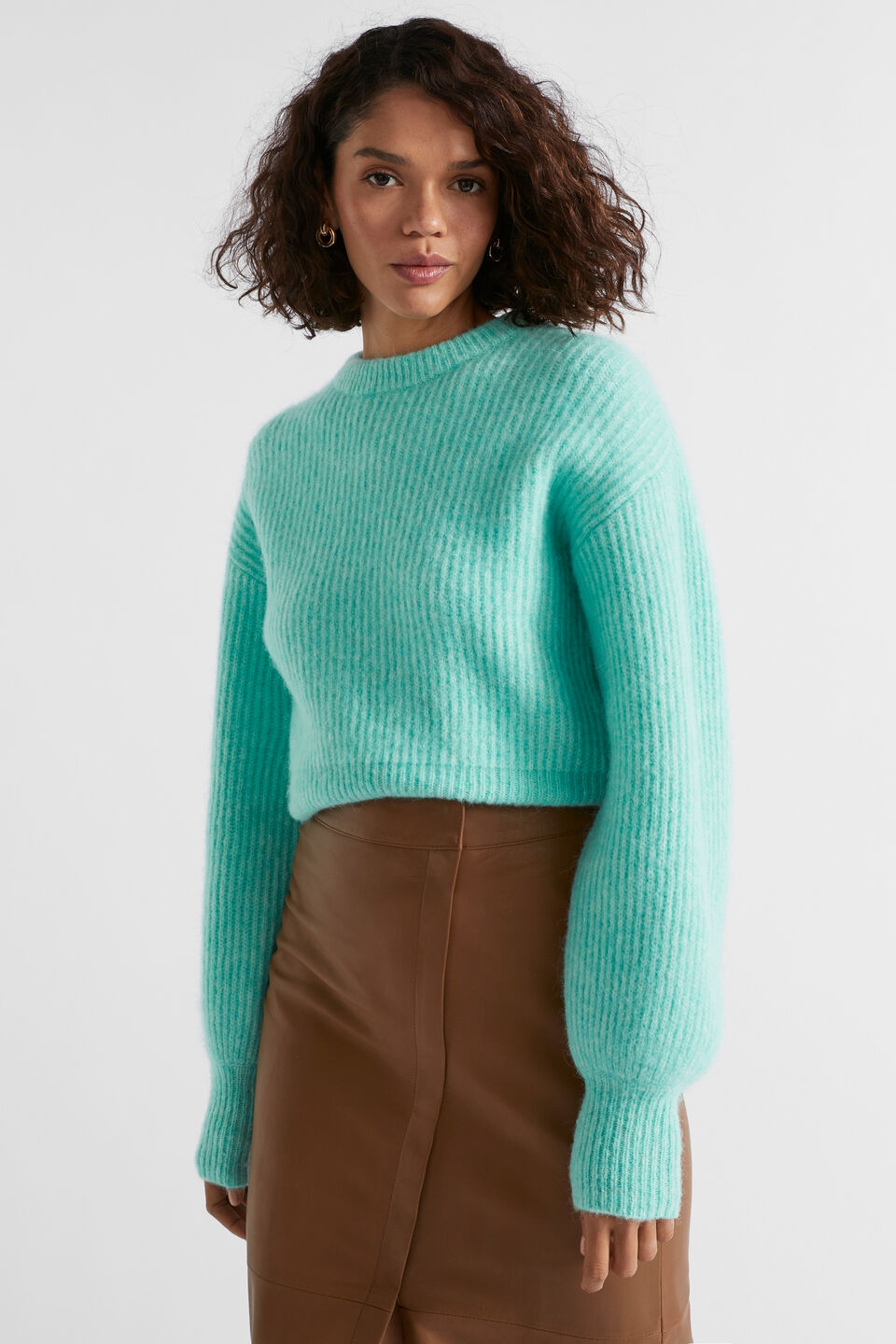 Wool Blend Easy Knit  Opal Marle