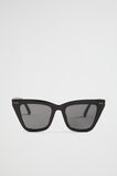 Matilda Cat Eye Sunglasses  Black  hi-res