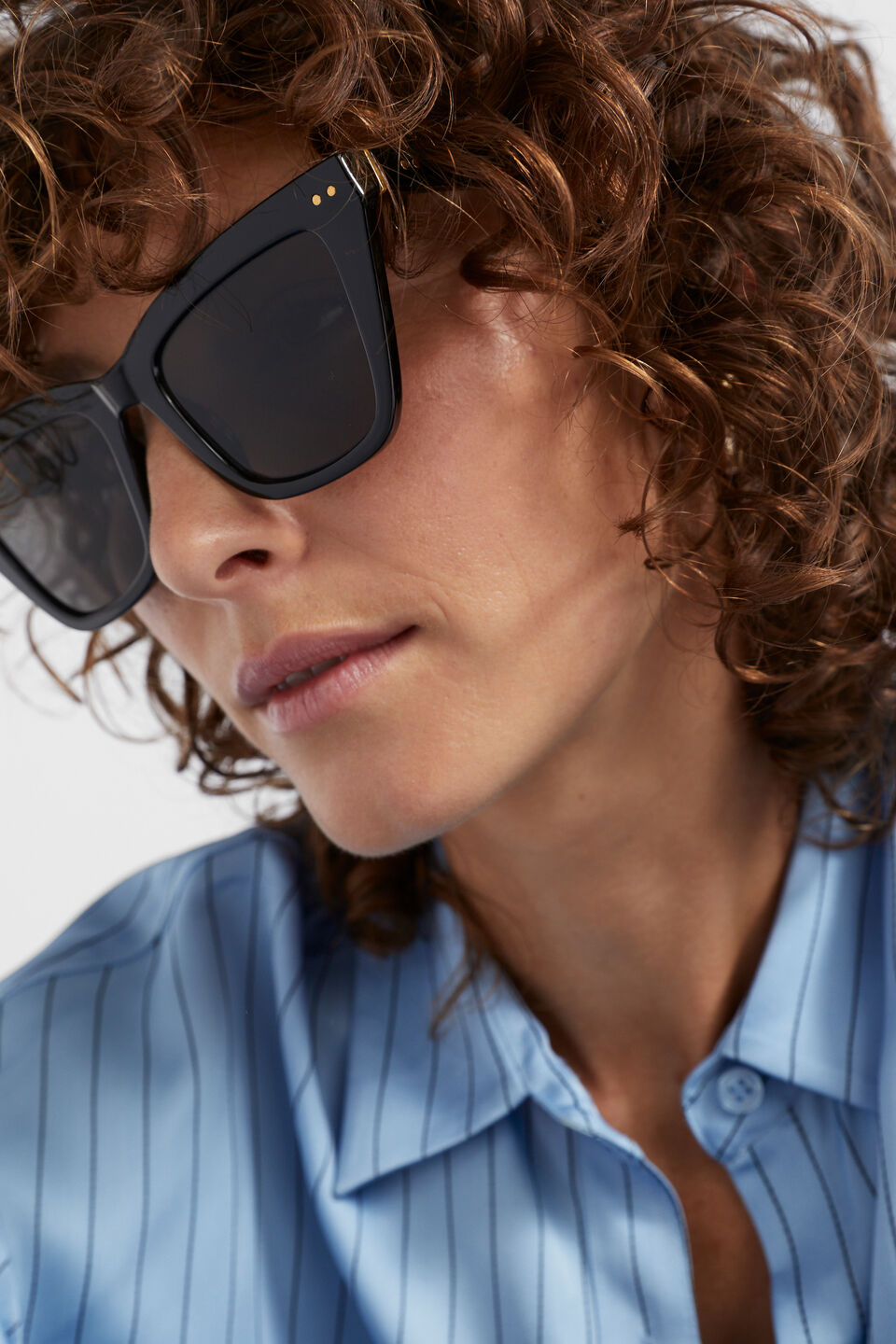 Matilda Cat Eye Sunglasses  Black