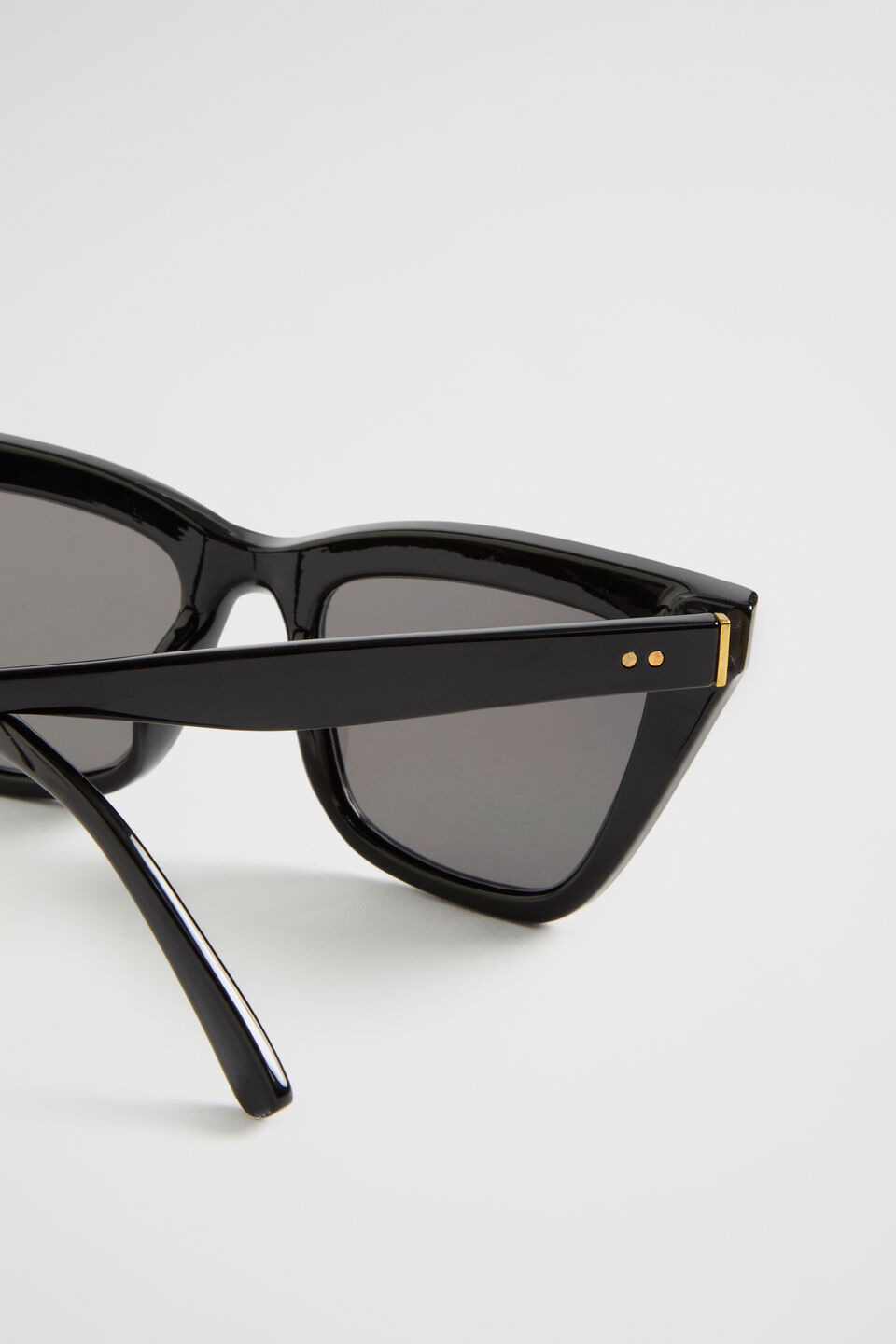 Matilda Cat Eye Sunglasses  Black