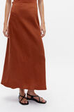 Core Linen Skirt  Russet  hi-res