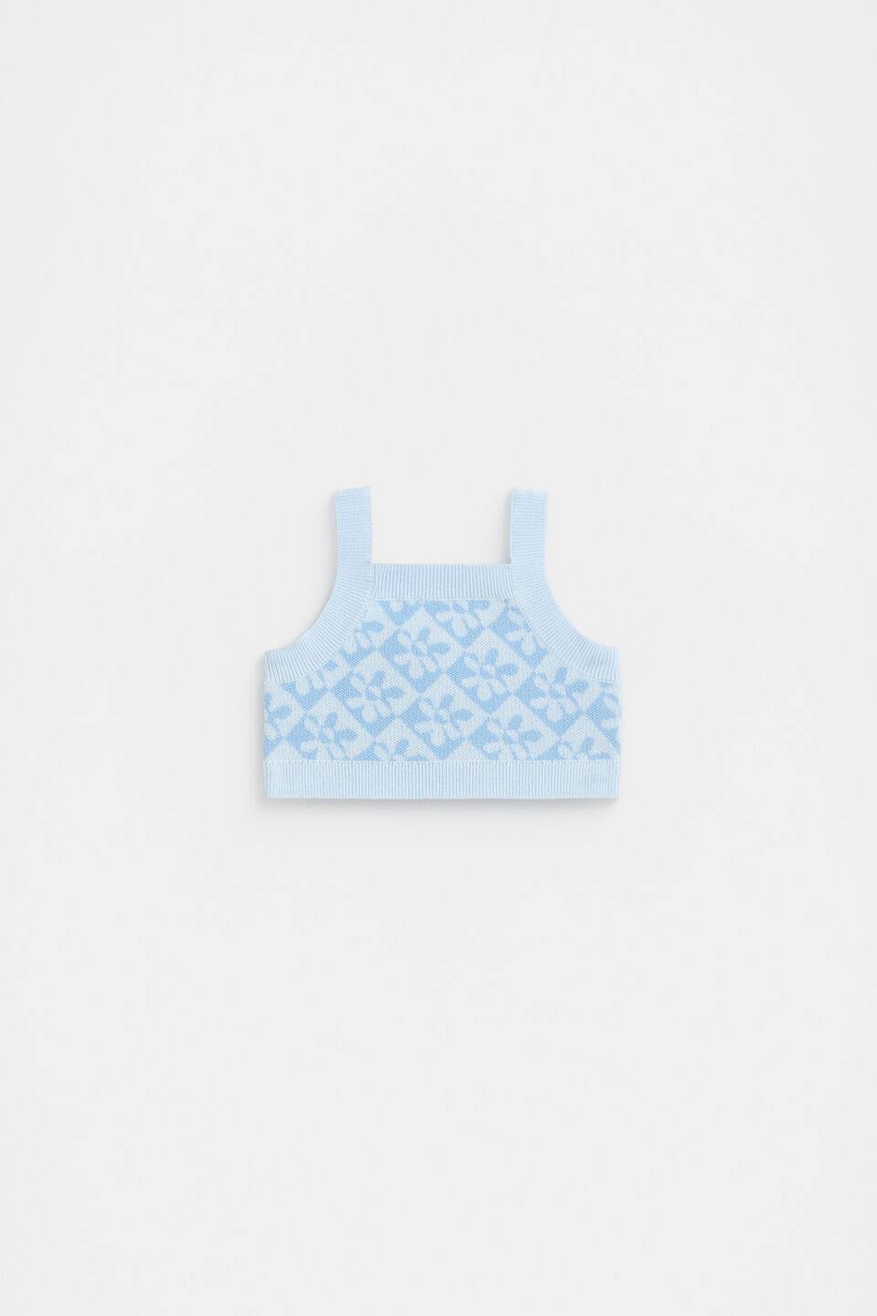 Knit Top  Dove Blue