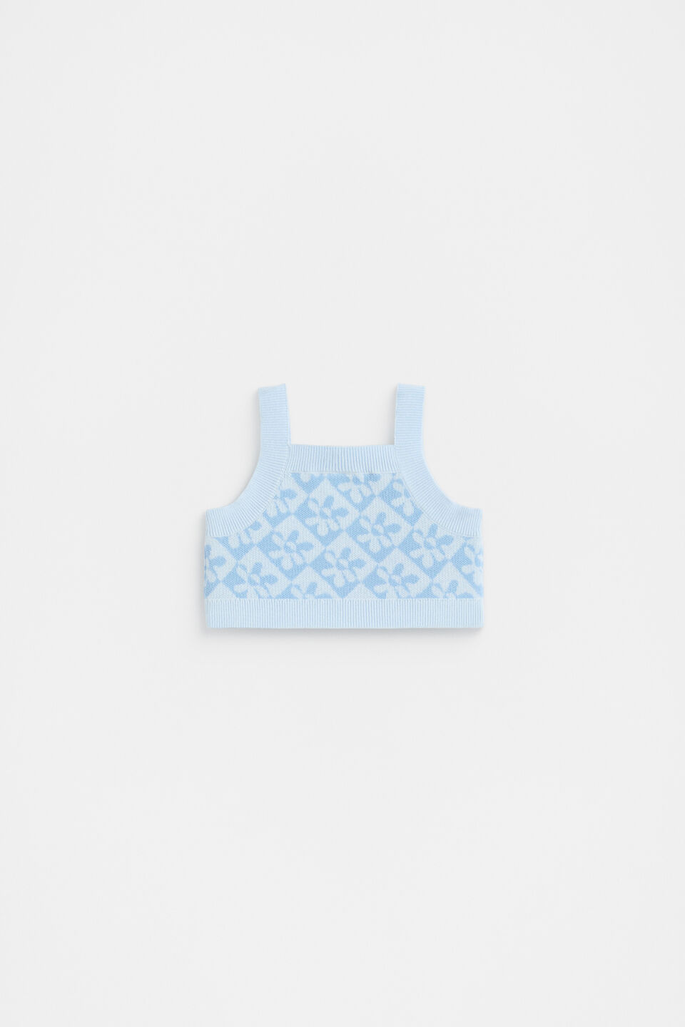 Knit Top  Dove Blue