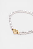 Initial Pearl Bracelet  A  hi-res
