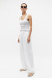 Australian Cotton Rib Tank  Light Grey Marle  hi-res