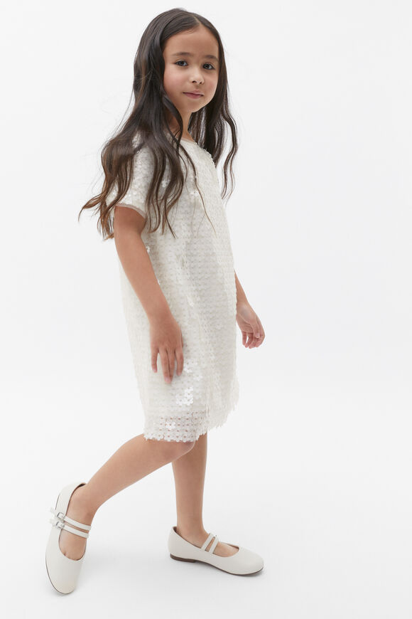 Sequin Shift Dress  Canvas  hi-res