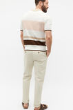 Stripe Trophy Polo  Chalk  hi-res