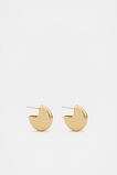 Semi Orb Hoop  Gold  hi-res