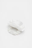 Rosette Scrunchie  Classic White  hi-res