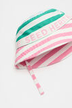 Mini Stripe Colourblock Sun Hat  Multi  hi-res