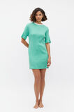 Ribbed Marle Nightie  Deep Emerald Marle  hi-res