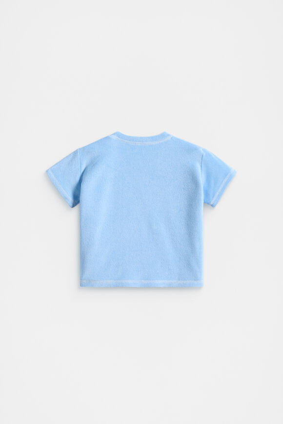 Towelling Tee  Dove Blue  hi-res