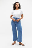 Henley Half Sleeve Top  Whisper White  hi-res