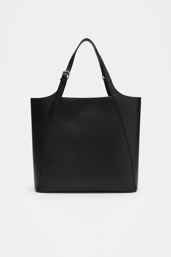 Buckle Detail Tote  Black  hi-res